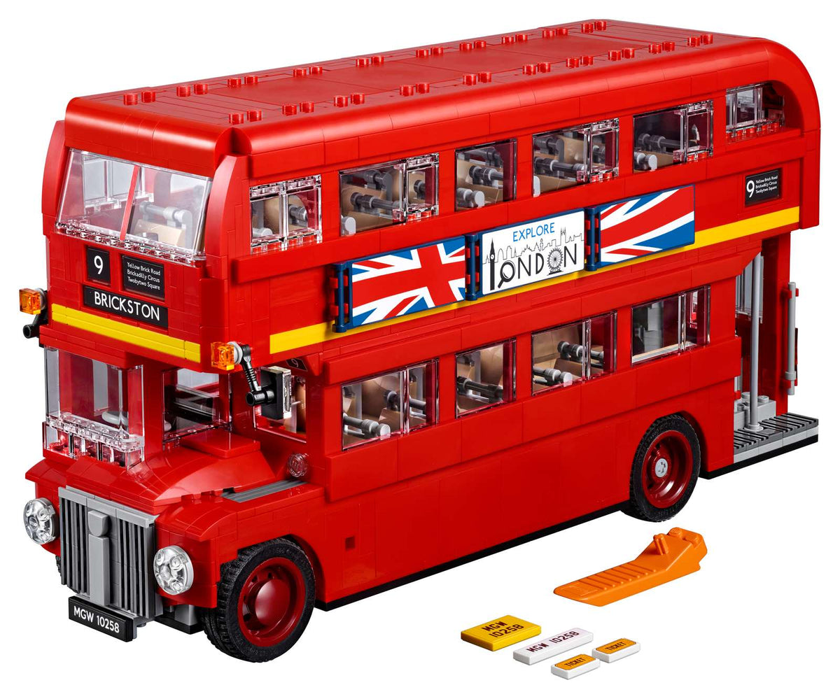 LEGO Creator Expert 10258AD London Bus Autografato con Dedica  Edizione 2017