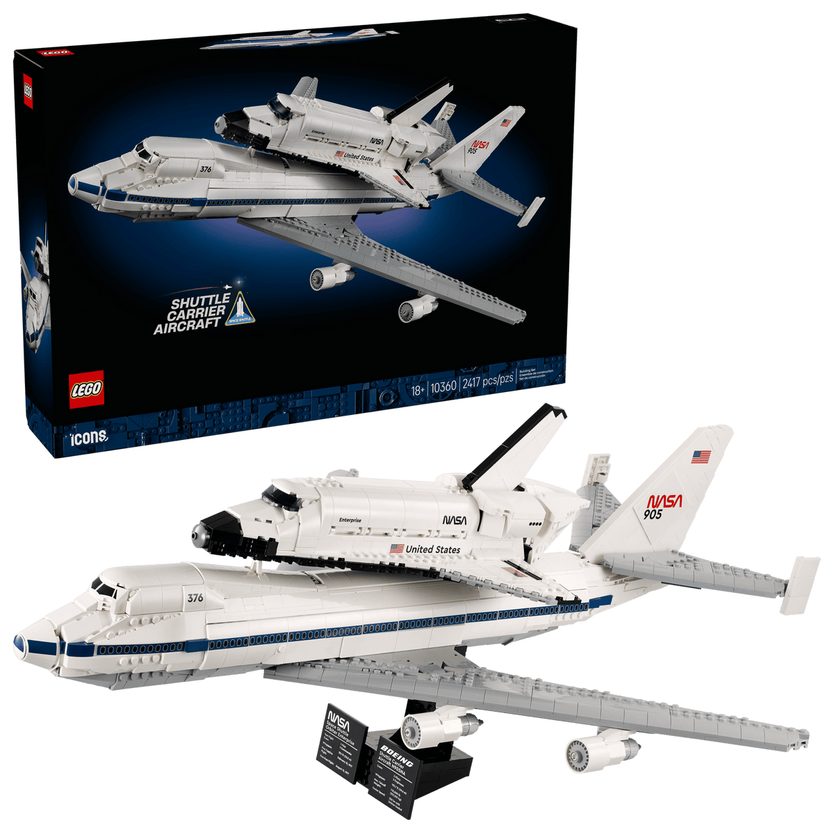 10360  LEGO Icons Trasportatore di Shuttle NASA