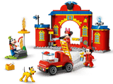 10776 Lego  Disney  Caserma dei pompieri e fuoristrada antincendio di Topolino