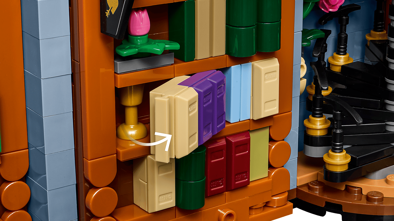 11379 Lego Icons Libreria: Book Nook