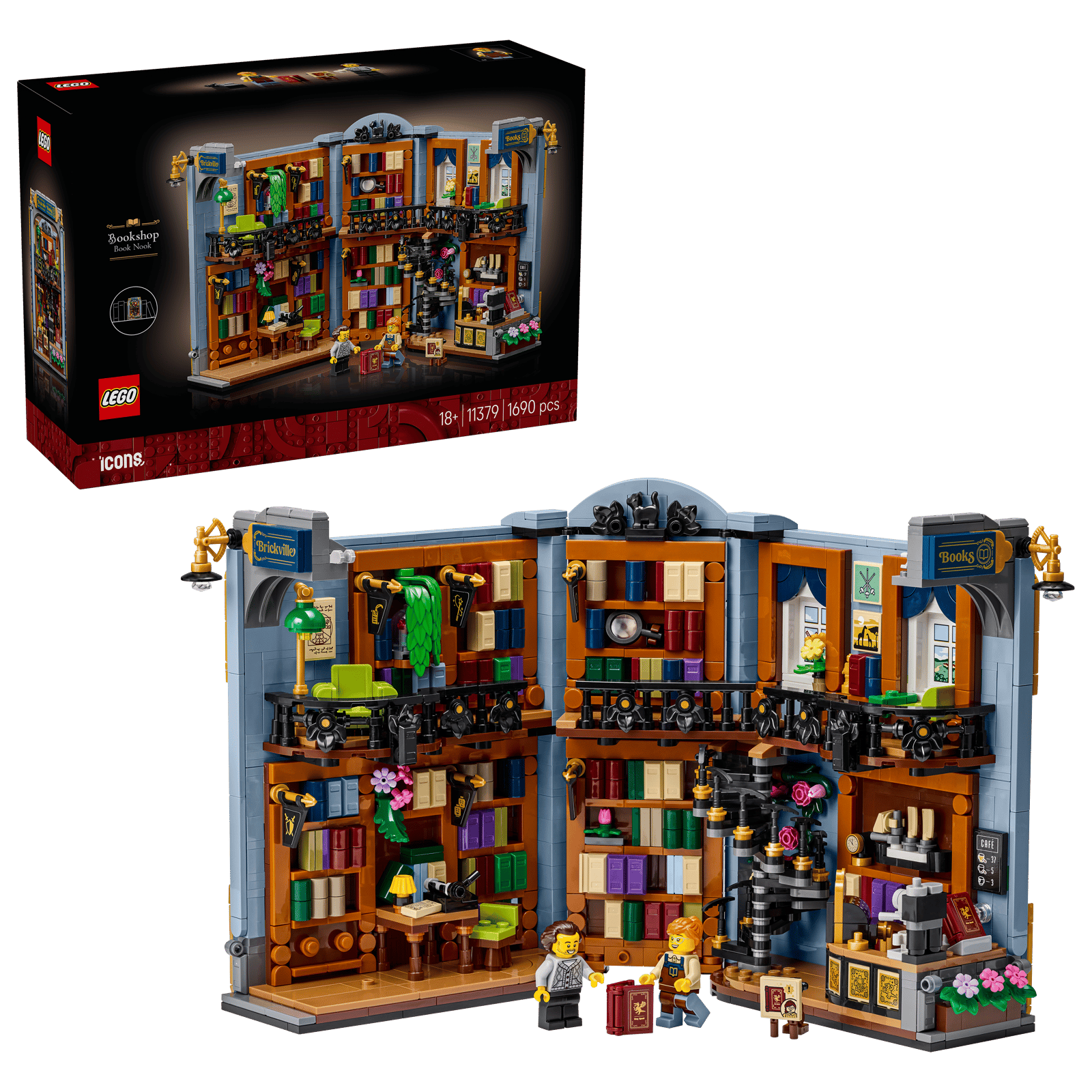 11379 Lego Icons Libreria: Book Nook