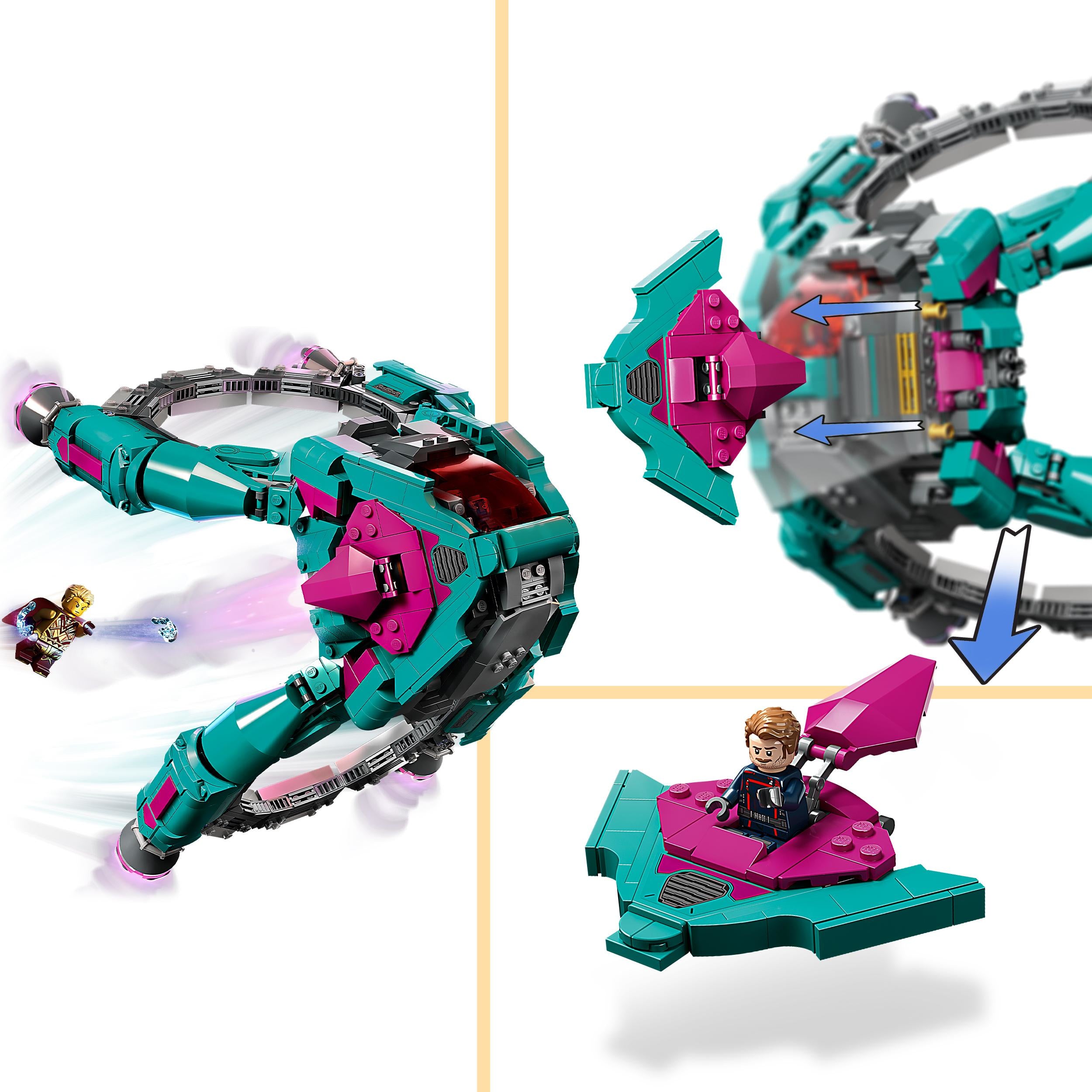 76255 - LEGO - Superheroes - L'astronave dei nuovi Guardiani