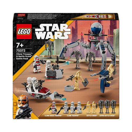 75372 LEGO Star Wars Battle PACK Clone Trooper e Battle Droid
