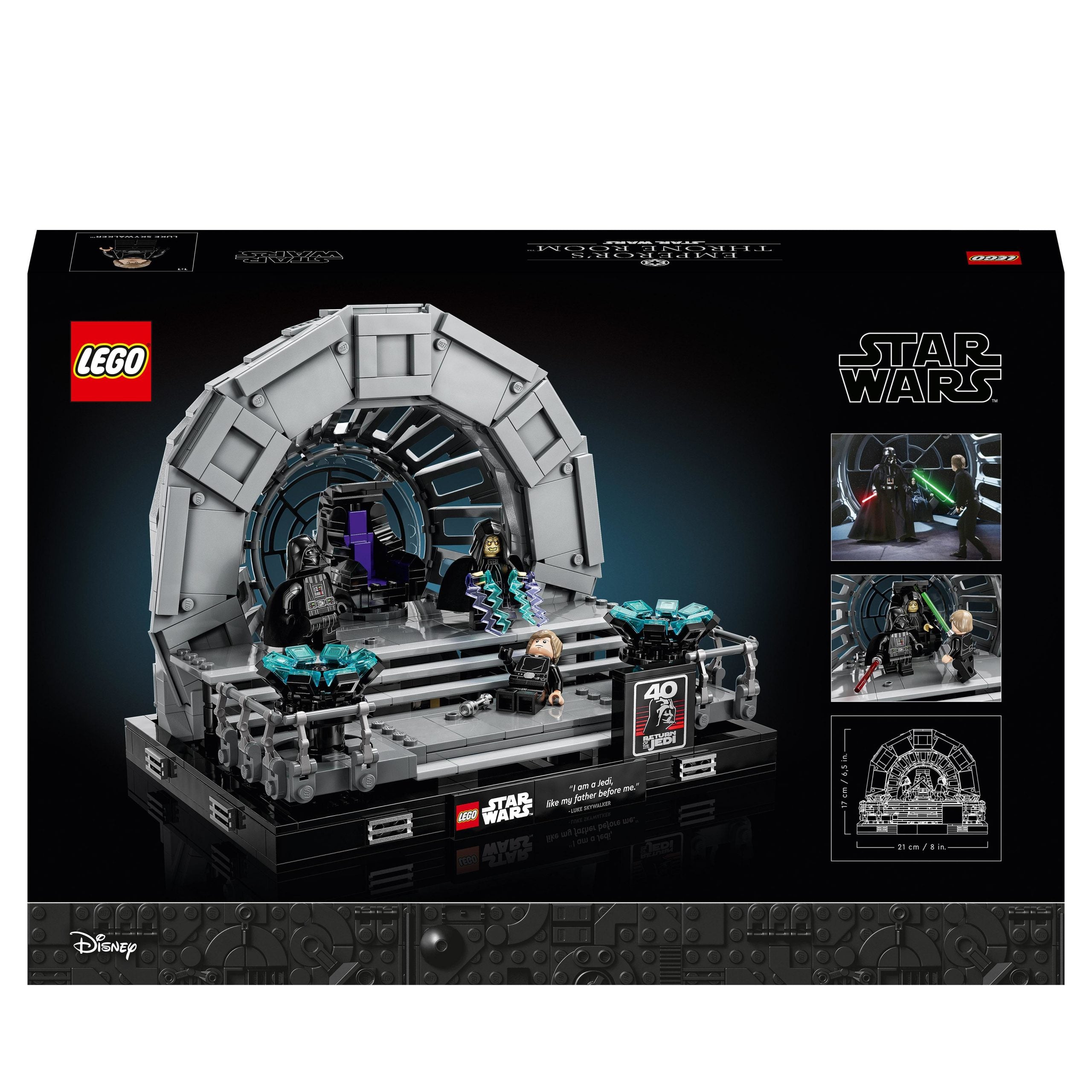 75352 - LEGO Star Wars - Diorama Sala del trono dellimperatore