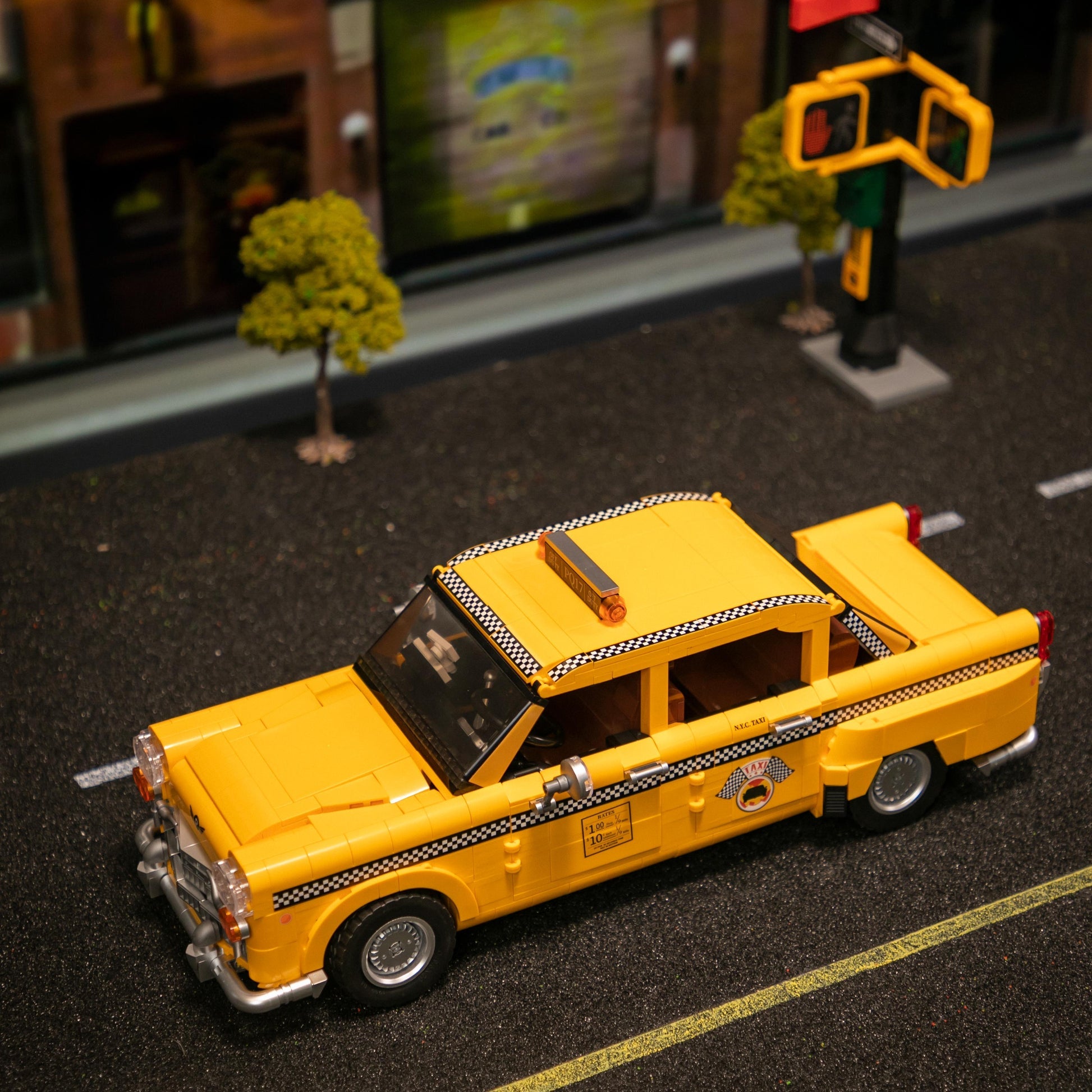 PANTASY New York Yellow Cab  Taxi Giallo Set Costruzioni Veicolo da Collezione