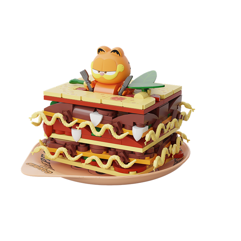 86807 Pantasy Garfield Lasagna Foodie Series  Set Costruzioni Garfield