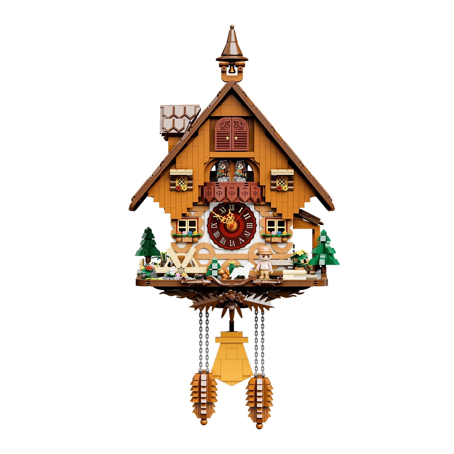 85027 PANTASY set di mattoncini collezione Retrò: Orologio a Cucù