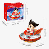 86208 Pantasy Astro Boy Fantastic Car UFO  Set di Mattoncini da Collezione