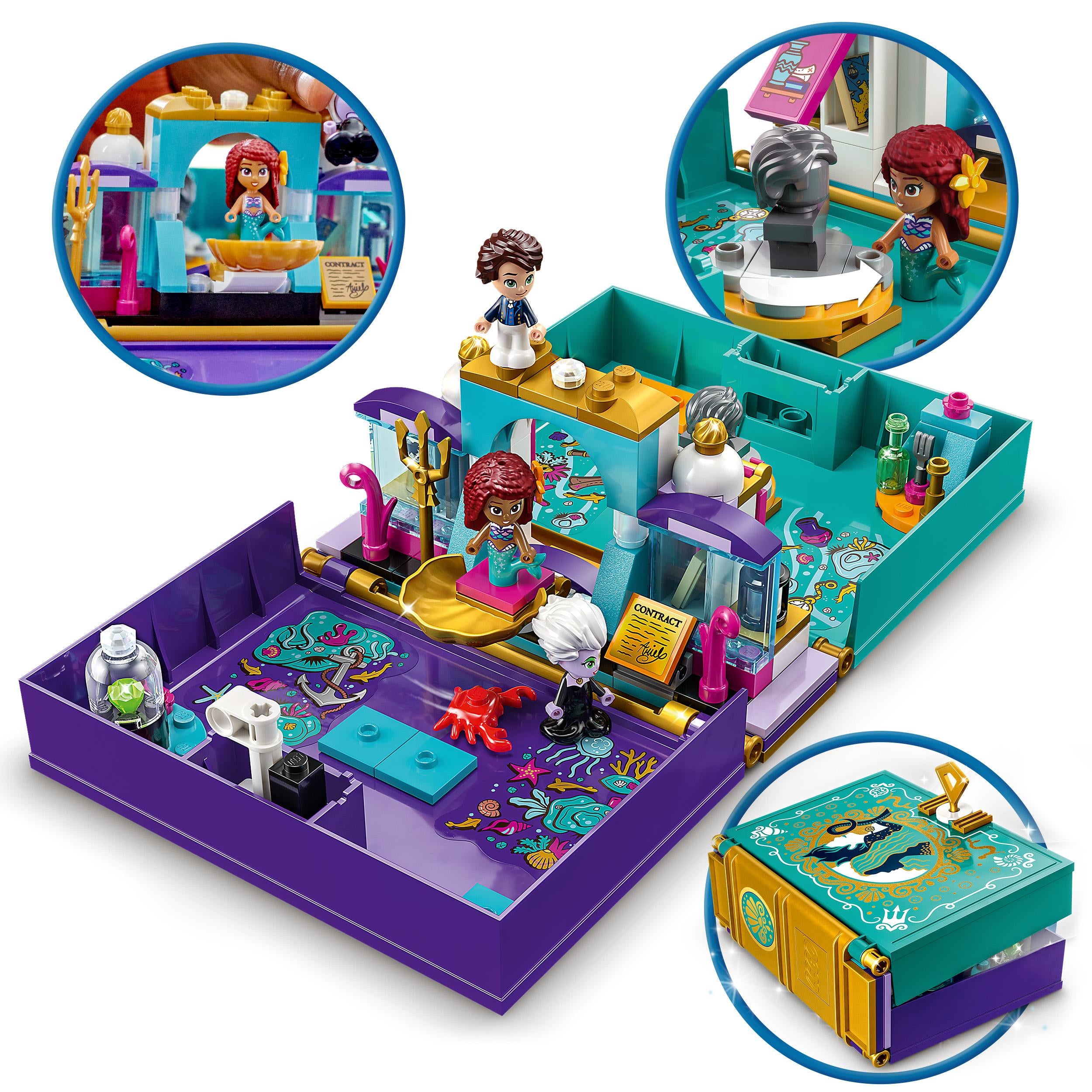 43213 - LEGO Disney Princess - Libro dellLibro delle fiabe della Sirenetta