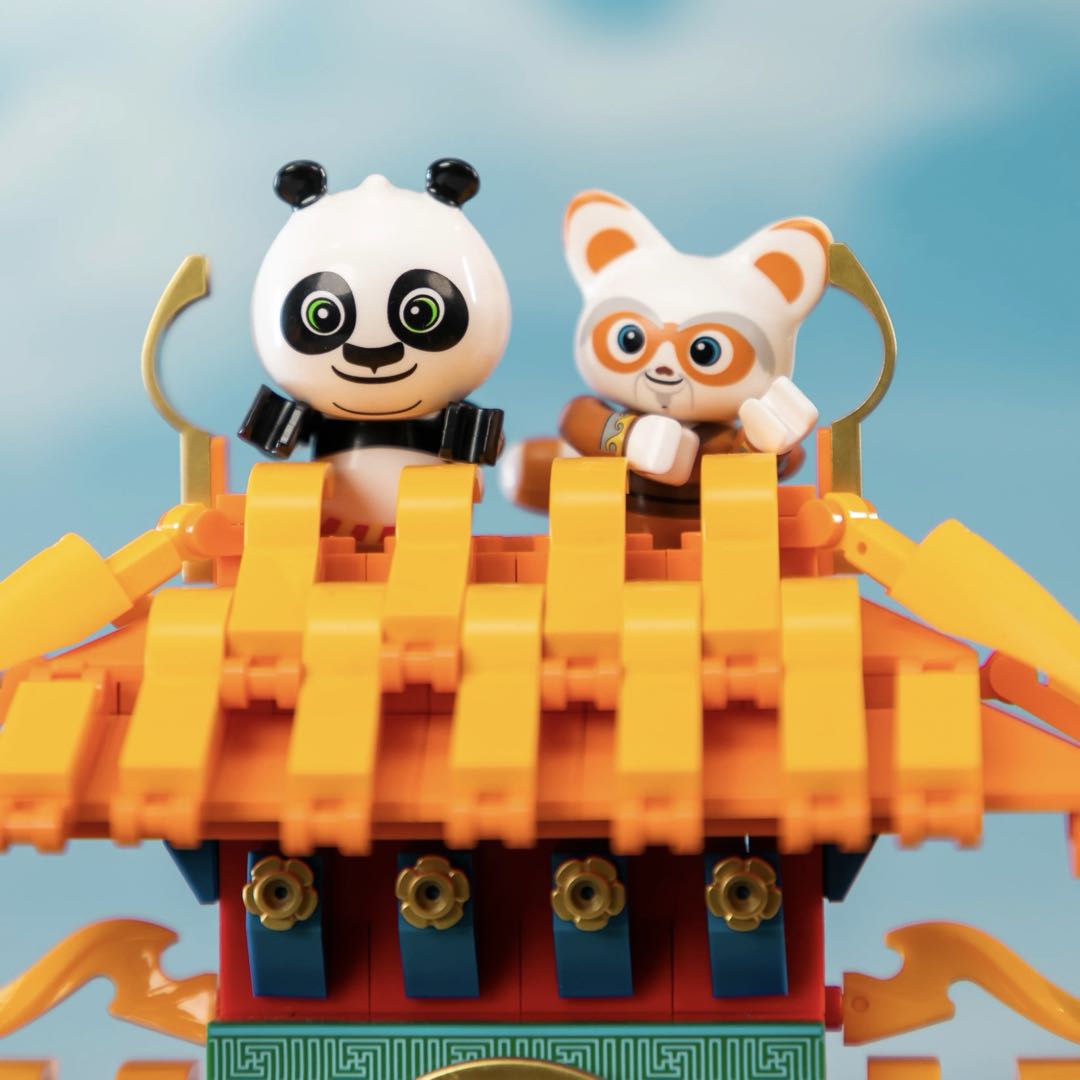 86514 Pantasy Kung Fu Panda Tempio Kung Fu Set Costruzioni da Collezione