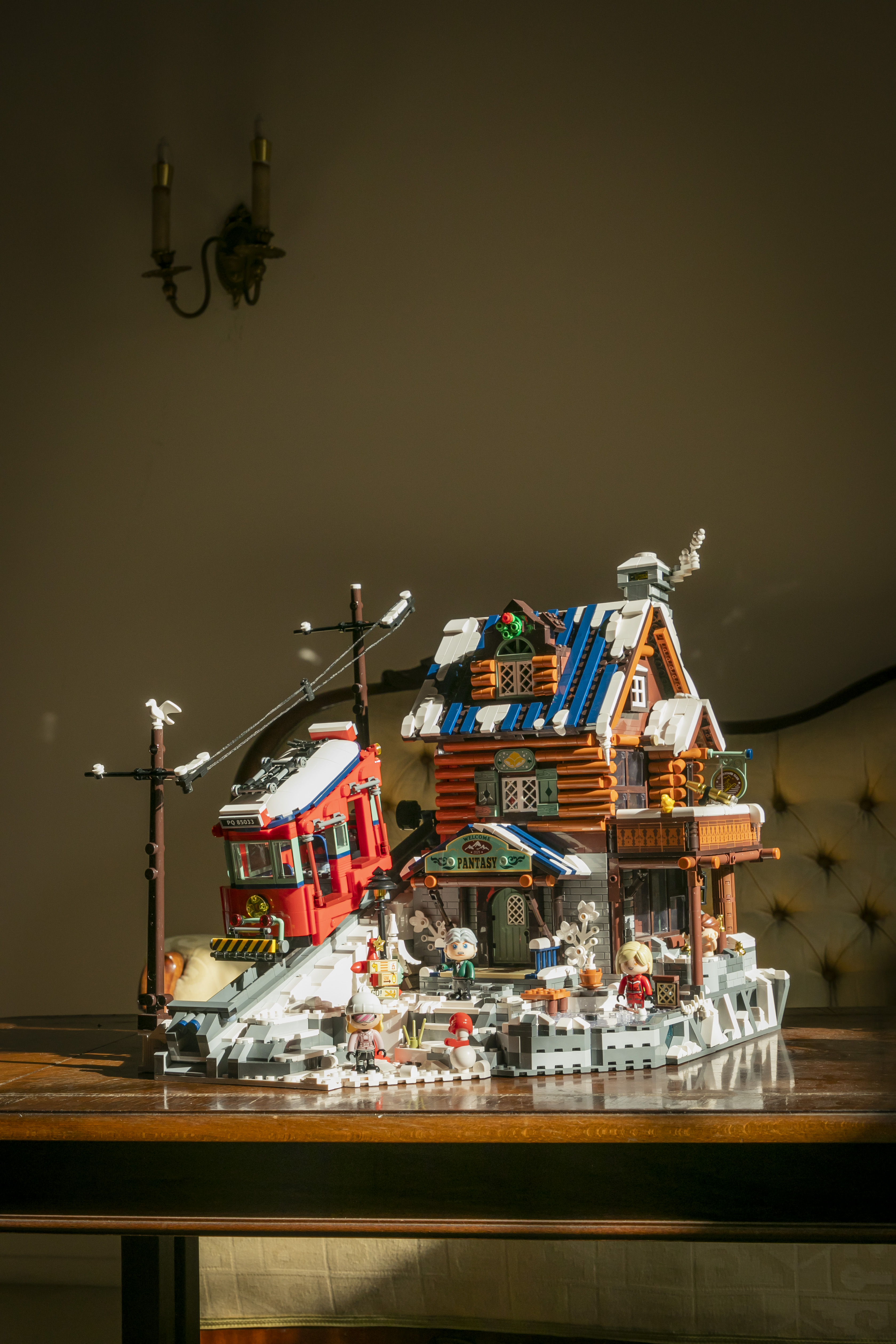 85033 PANTASY set di mattoncini collezione Retrò: La Baita di Montagna