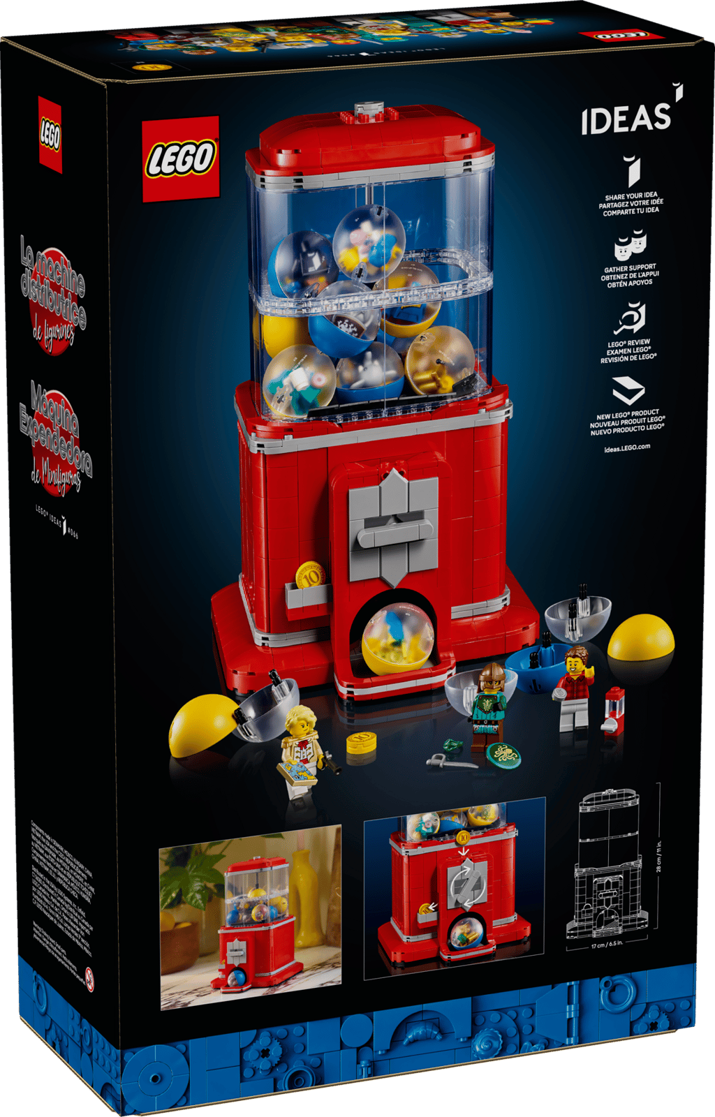 21358LEGO Ideas  Distributore Automatico di Minifigure