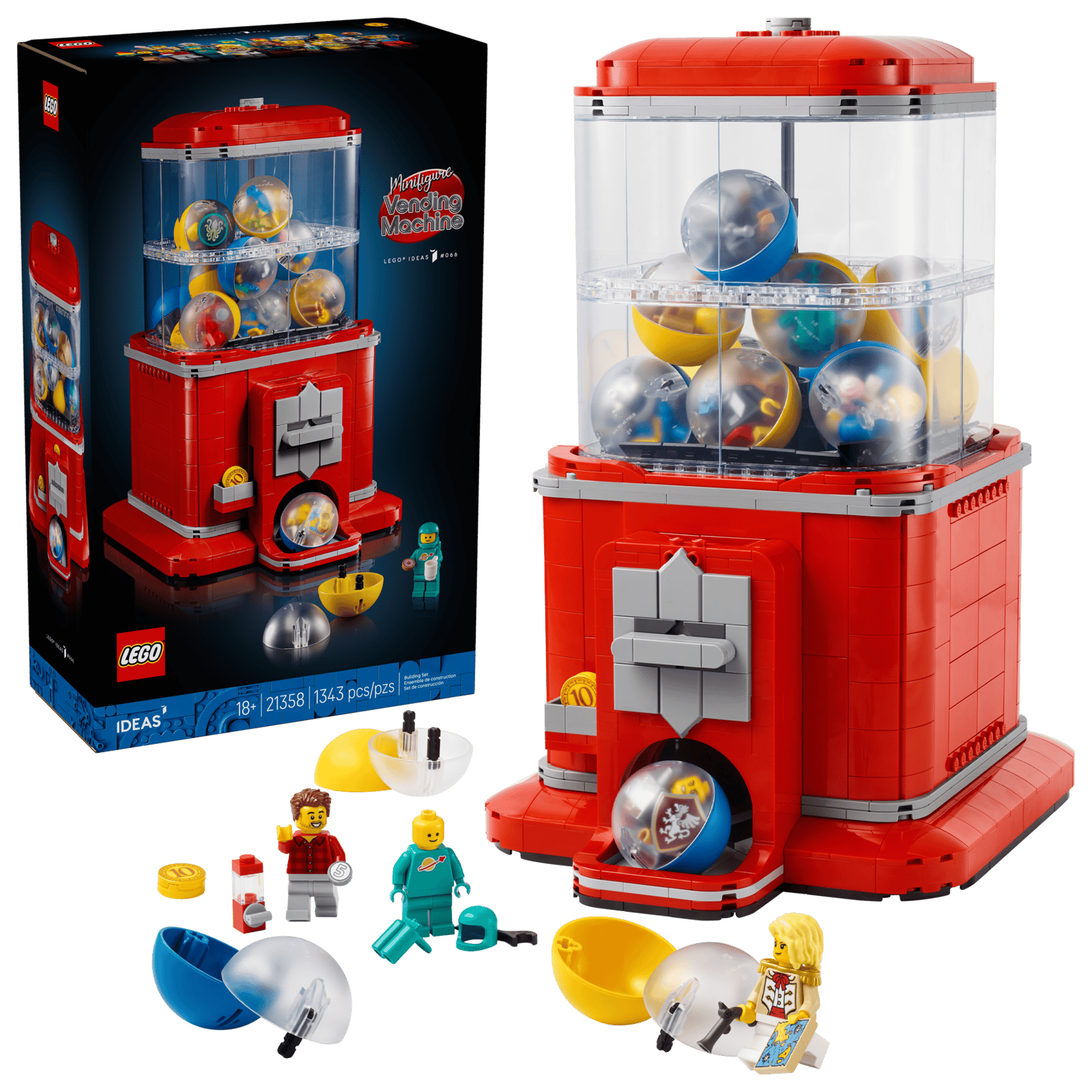 21358LEGO Ideas  Distributore Automatico di Minifigure