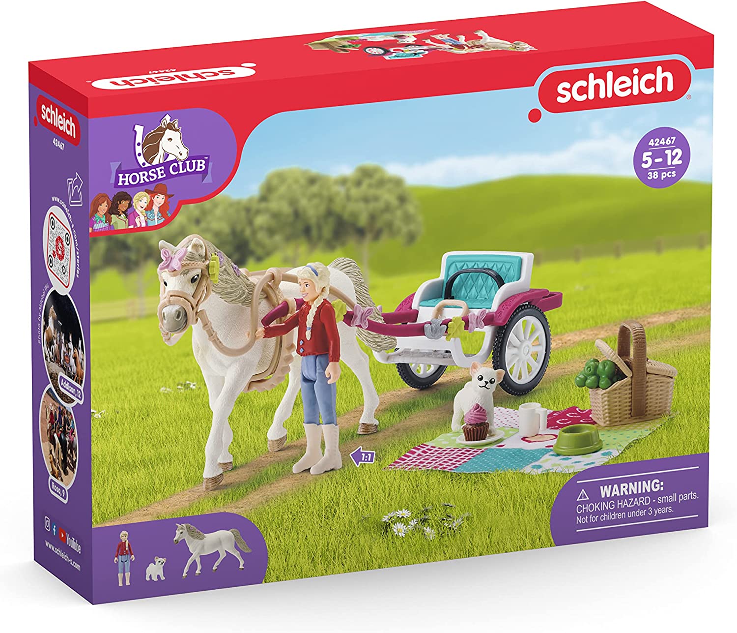 Horse Club Schliech-S 42467 Carrozza Con Cavallo