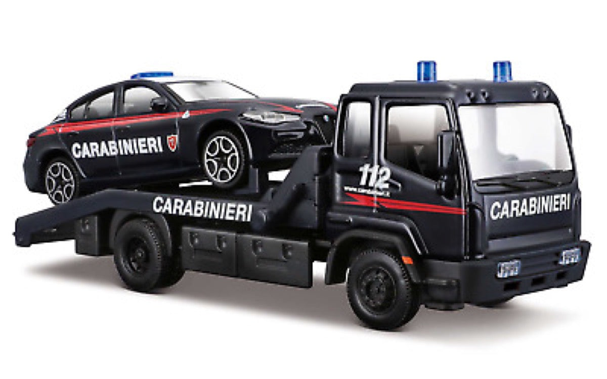 18-31424 BBURAGO - CARRO ATTREZZI CARABINIERI CON AUTO - 1:43