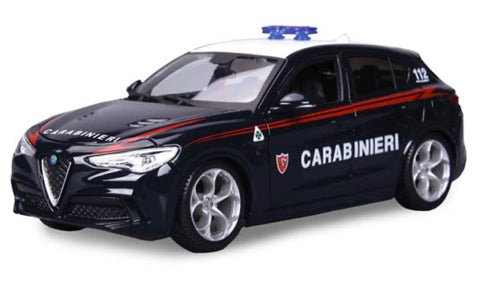 18-01458 Bburago - Alfa Romeo Stelvio Carabinieri - 1:24