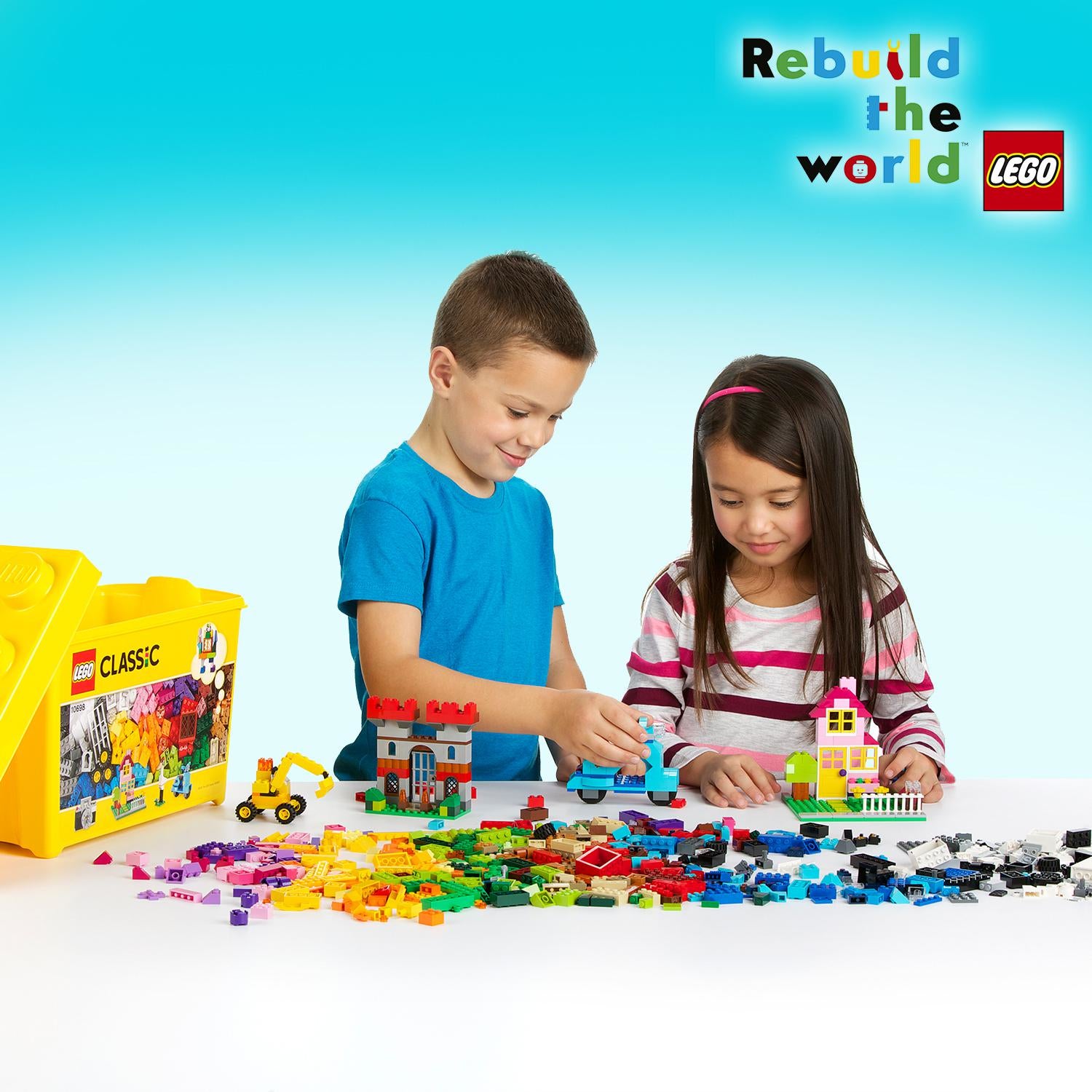 10698 LEGO ® Classic - Scatola mattoncini creativi grande