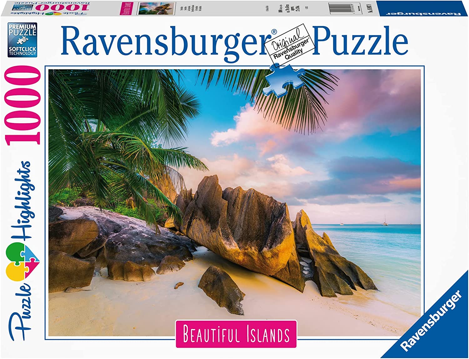 16907 Ravensburger Puzzle Le Seychelles