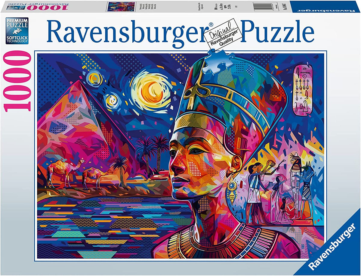 16946 - RAVENSBURGER - Nefertiti on the Nile - 1000 pz - Puzzle per Adulti