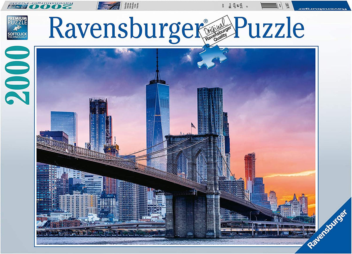 16011 - RAVENSBURGER - Collezione Skyline - Da Brooklyn a Manhattan - 2000 pz -