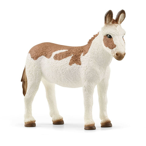 13961 Schleich-s - Farm World Asino Americano, Pezzato
