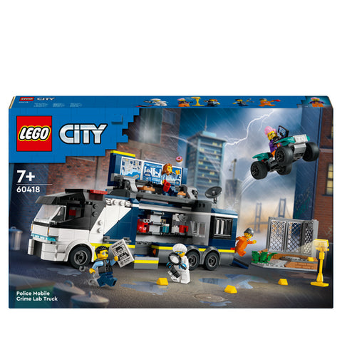 60418 Le camion-laboratoire mobile de la police de la ville LEGO