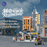 85024 PANTASY mattoncini collezione Edifici Modulari Ristorante per Motocicli