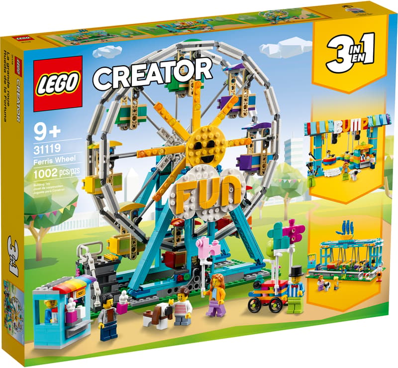 31119 Lego  Creator 3+1 - Ruota panoramica