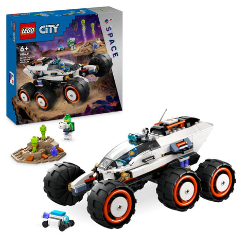 60431 LEGO City Space - Rover d'exploration spatiale et vie extraterrestre