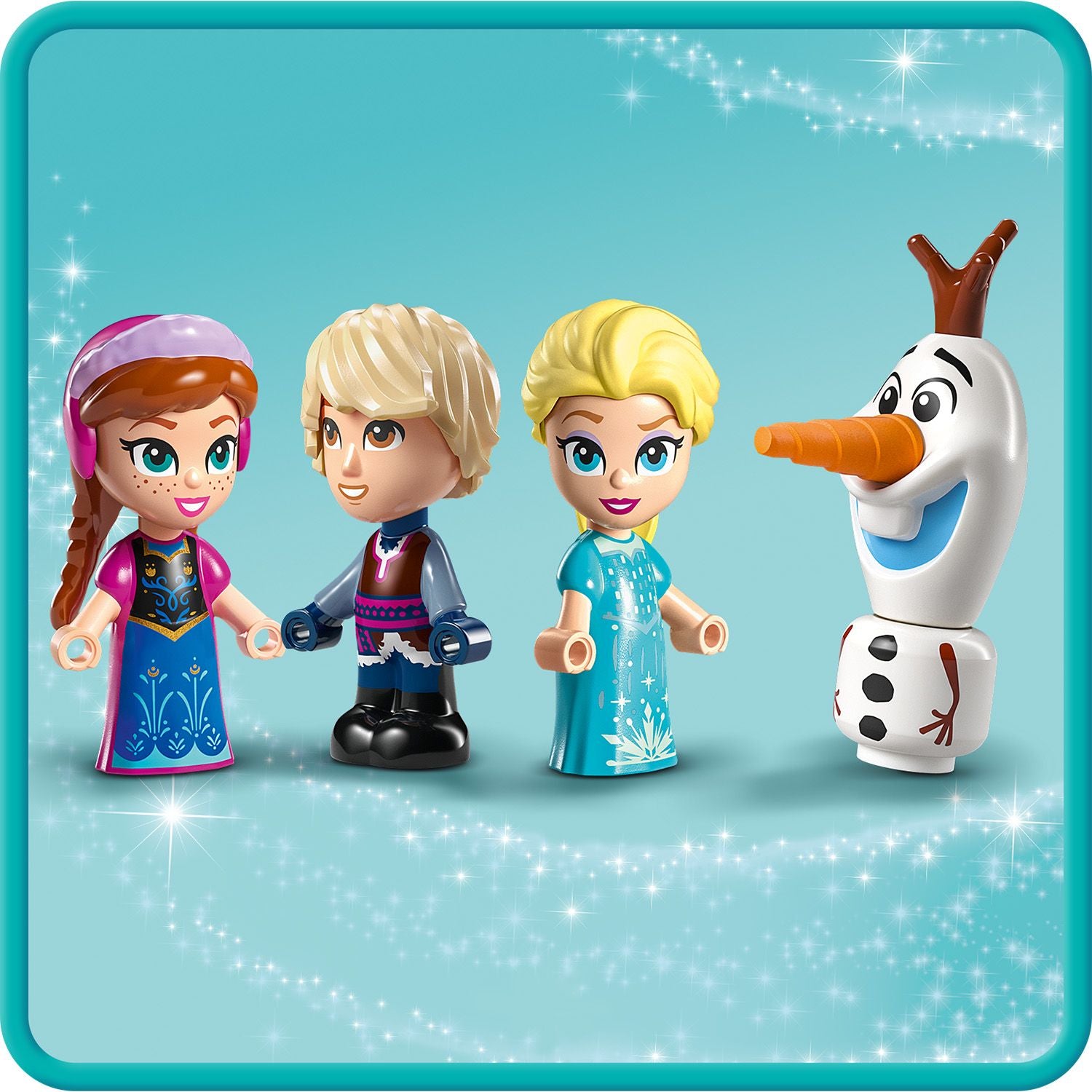 LEGO Principessa Disney Divertimento al Castello di Anna e Olaf, Set  Costruzioni con Personaggi Frozen, Giochi per Bambine e Bam