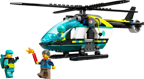60405 LEGO City Great Vehicles Elicottero di soccorso di emergenza – Full  Toys