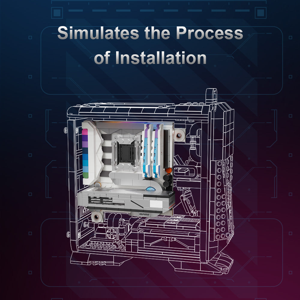 85004 PANTASY set di mattoncini collezione Retrò : iGame Ganing Desktop