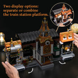 PANTASY set di mattoncini collezione SteamPunk : Steampunk Train Station