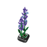 DBLC59027W Cada Lavanda - Pianta Decorativa in Mattoncini - 205 Pezzi