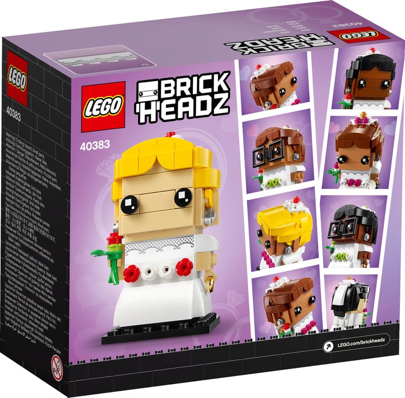 40383Lego  BrickHeadz Sposa - Bride