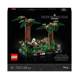75353 - LEGO Star Wars - Diorama Inseguimento con lo speeder su Endor