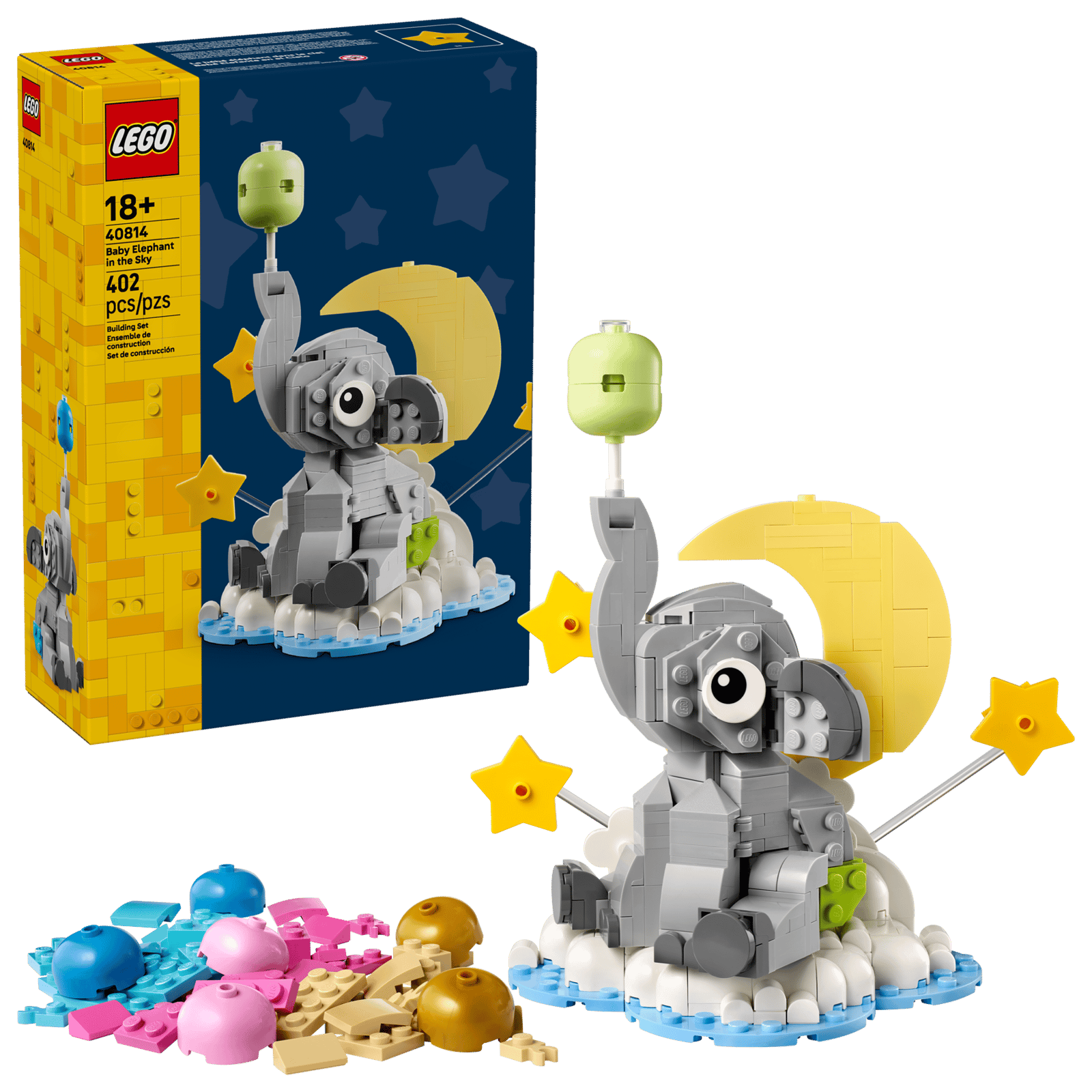 40814 Lego Altro Elefantino tra le stelle