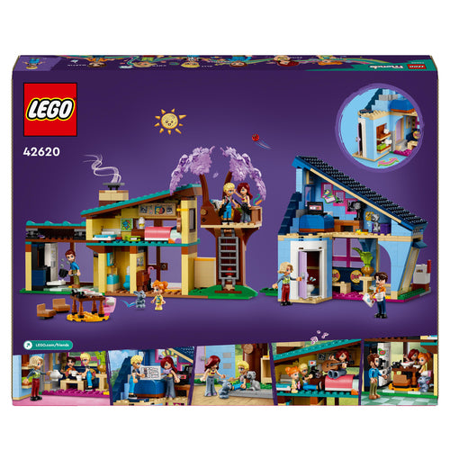 42620 LEGO Friends Le case di Olly e Paisley