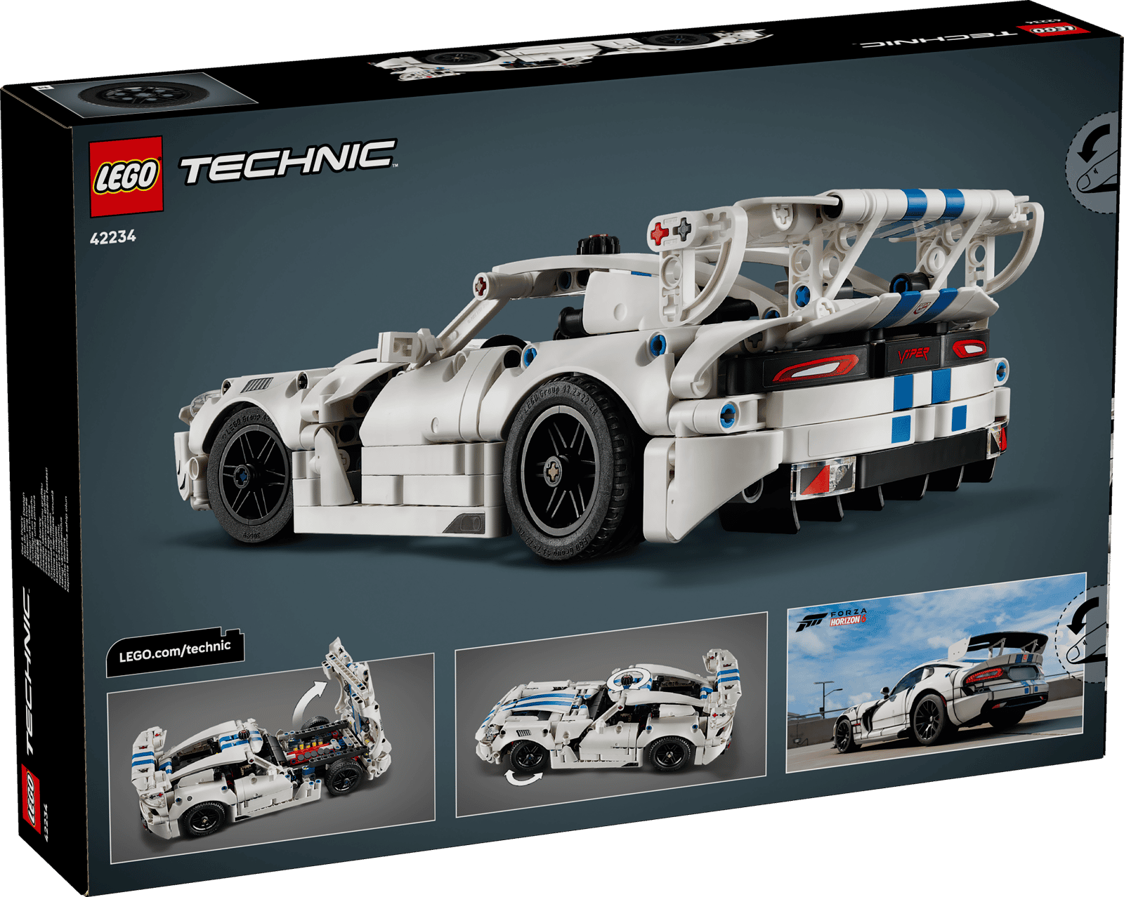 42234 Lego Technic Auto sportiva Dodge Viper GTS-R