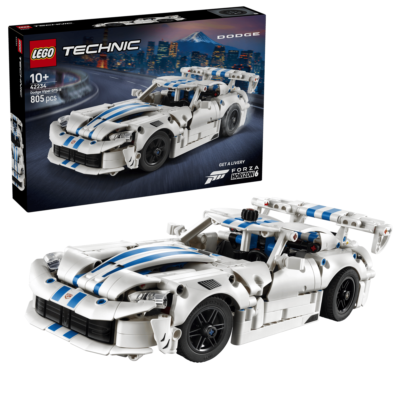 42234 Lego Technic Auto sportiva Dodge Viper GTS-R