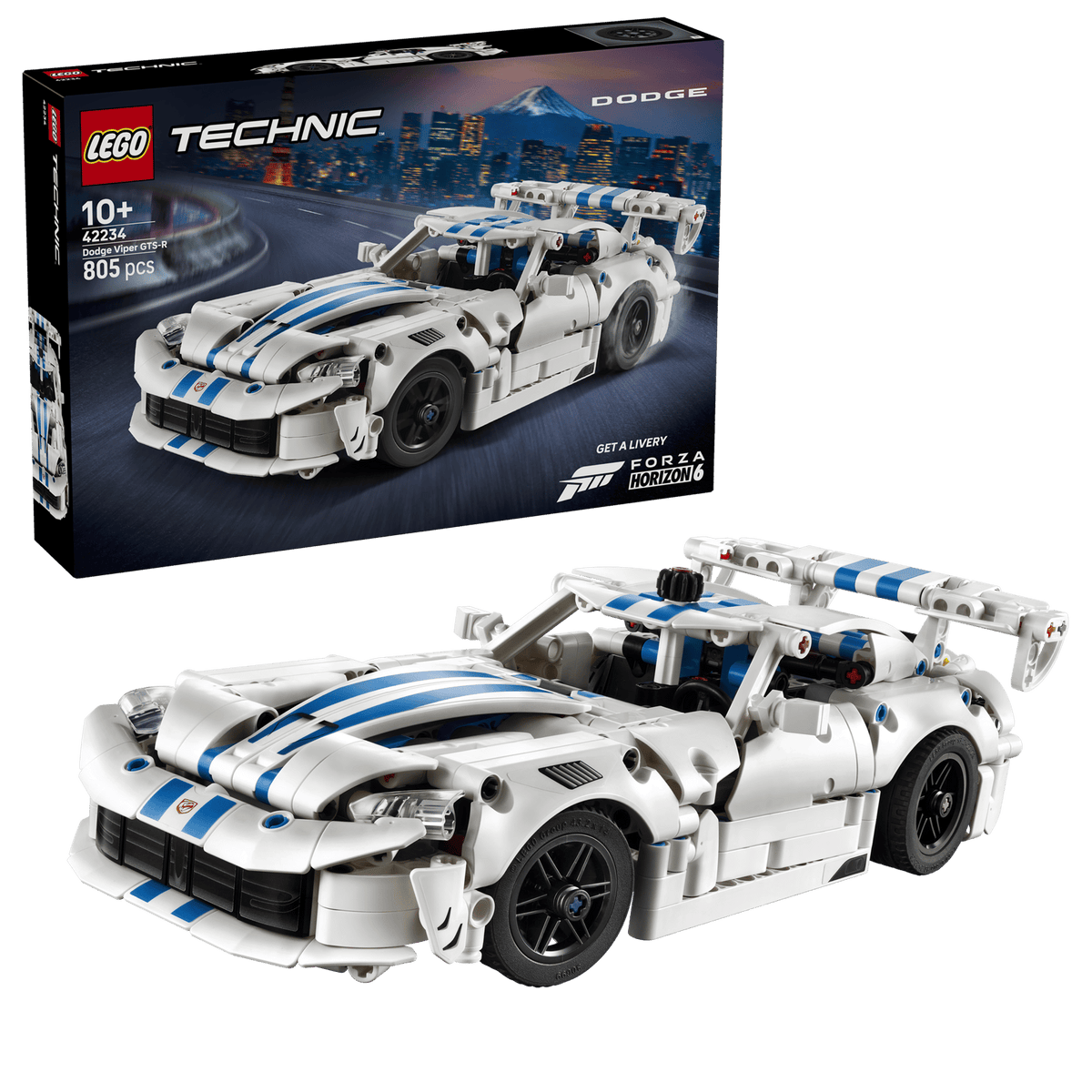 42234 Lego Technic Auto sportiva Dodge Viper GTS-R