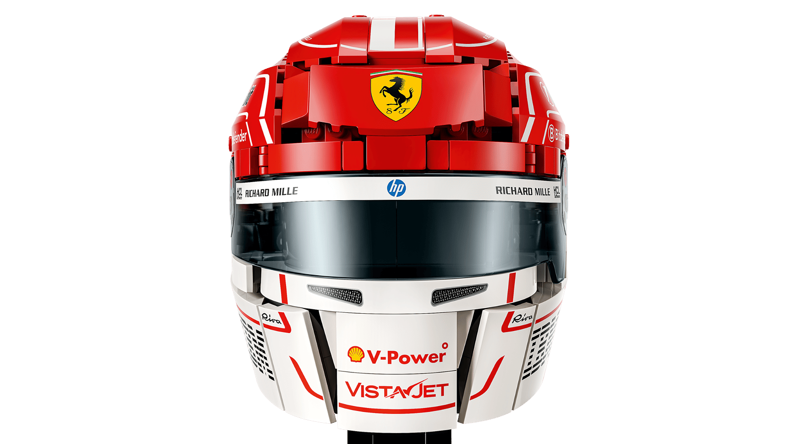43014 Lego Editions V Casco di Charles Leclerc Scuderia Ferrari HP