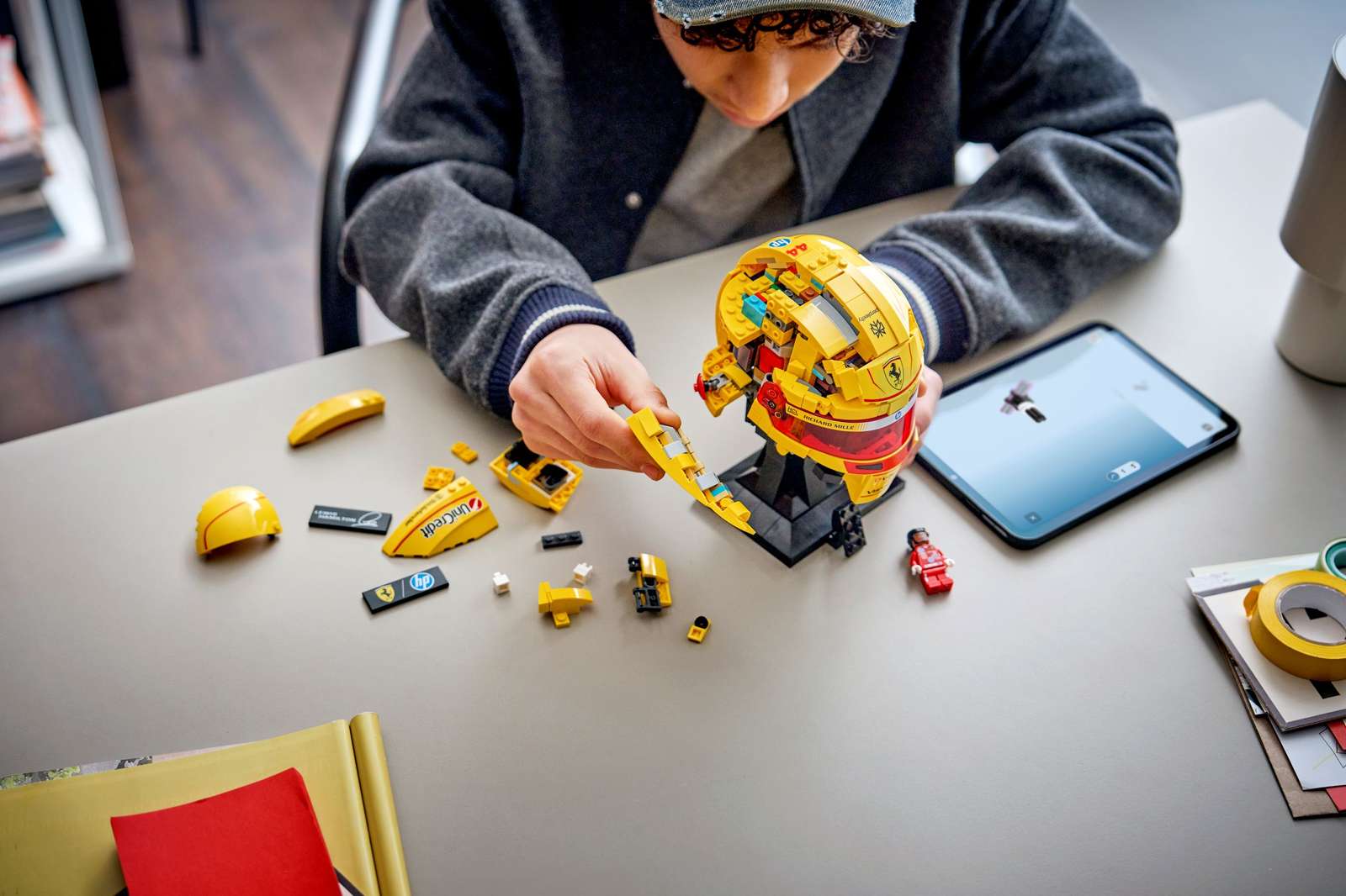 43022 Lego  Editions V Casco di Lewis Hamilton Scuderia Ferrari HP