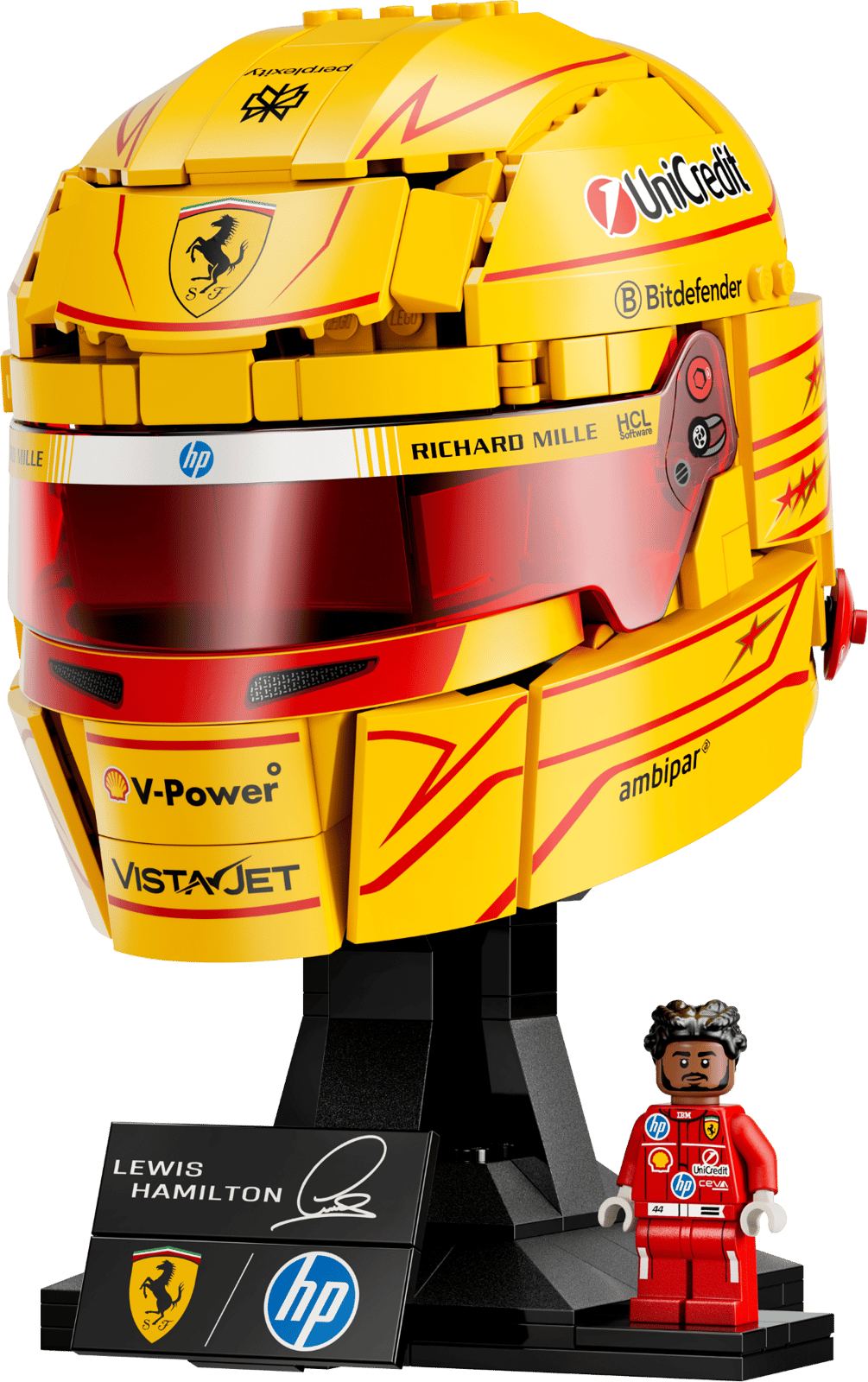 43022 Lego  Editions V Casco di Lewis Hamilton Scuderia Ferrari HP