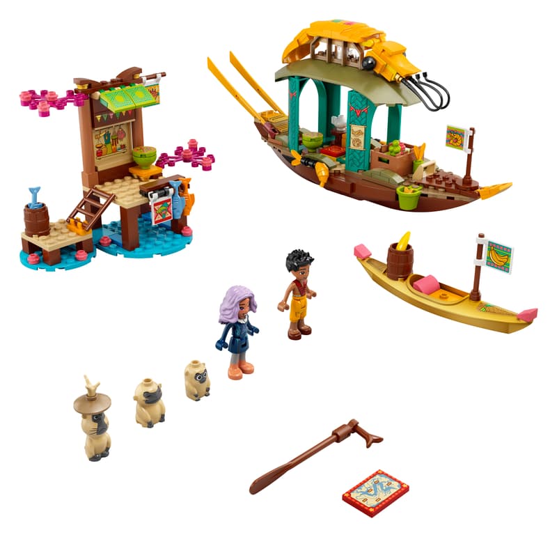 43185 Lego  Disney Raya Barca di Boun
