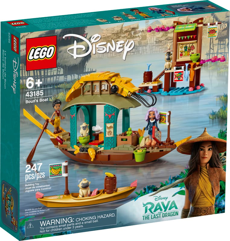 43185 Lego  Disney Raya Barca di Boun
