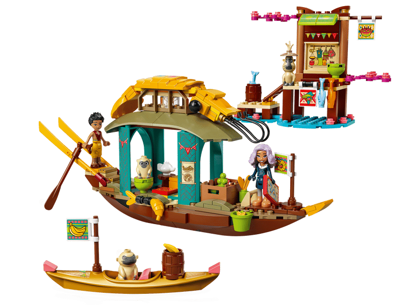 43185 Lego  Disney Raya Barca di Boun