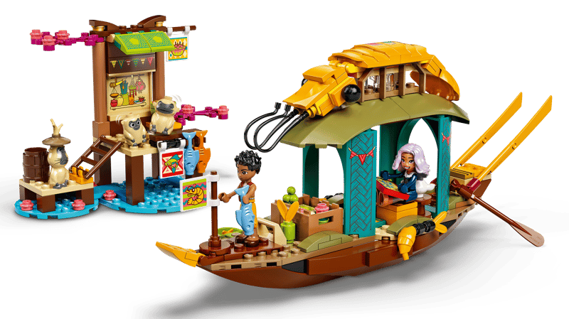 43185 Lego  Disney Raya Barca di Boun