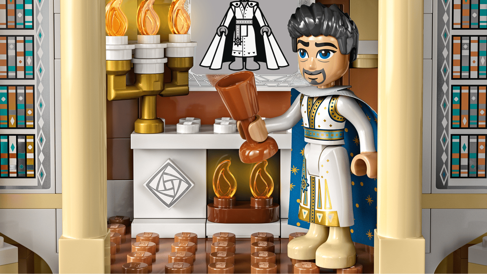 43224 LEGO Disney - Il castello di Re Magnifico