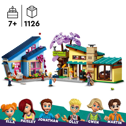 42620 LEGO Friends Le case di Olly e Paisley